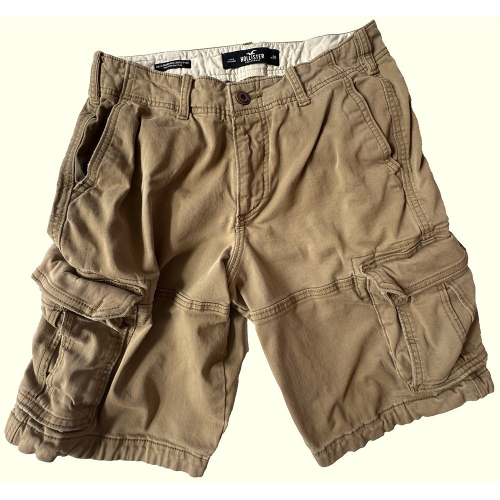 Hollister Cali Longboard Cargo Shorts Men's 30 Stretch Epic Flex Beach Hiking